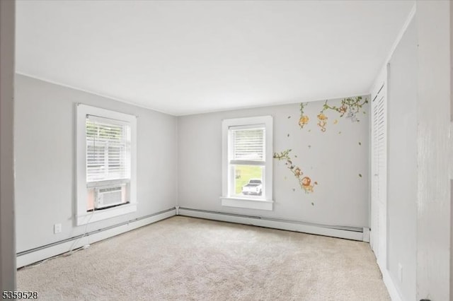 19 Spring St, Ogdensburg Boro, NJ 07439 - carpeted spare room featuring cooling unit