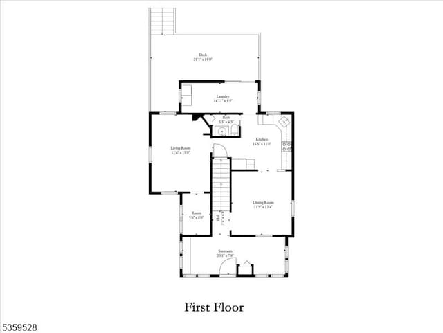 19 Spring St, Ogdensburg Boro, NJ 07439 - property floor plan