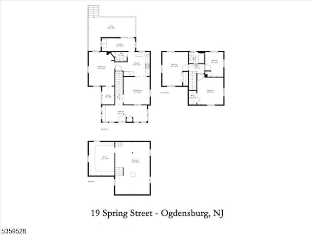 19 Spring St, Ogdensburg Boro, NJ 07439 - room layout