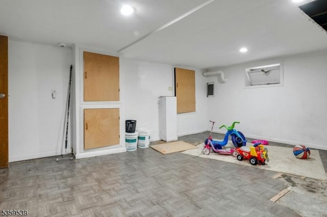 139 Pine Grove Ter, Newark City, NJ 07106 - finished below grade area with recessed lighting and baseboards