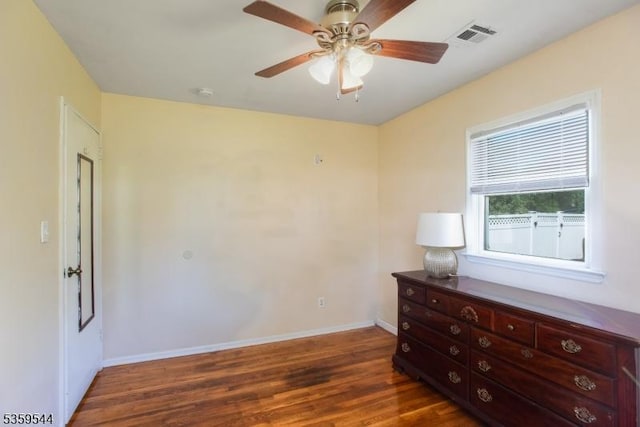 3 Cumberland Rd, Hillsborough Twp, NJ 08844 - bedroom featuring dark wood-type flooring, baseboards, and ceiling fan
