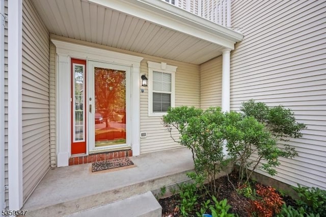 256 Marcia Way, Bridgewater Twp, NJ 08807 - doorway to property featuring a porch