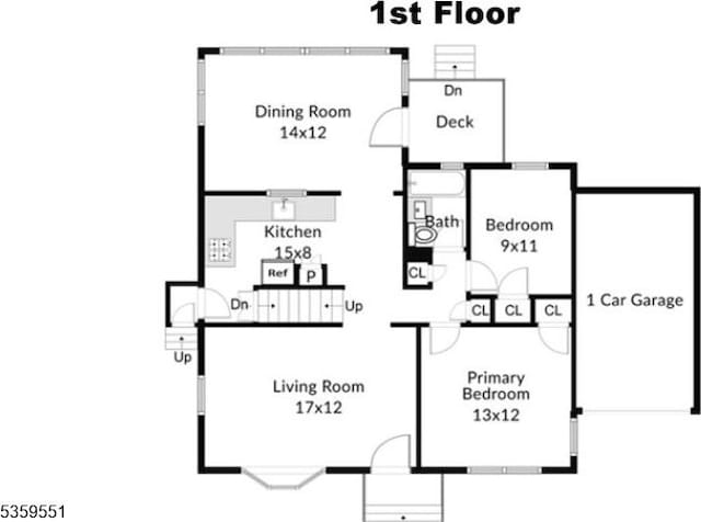 184 Locust Dr, Union Twp, NJ 07083 - room layout