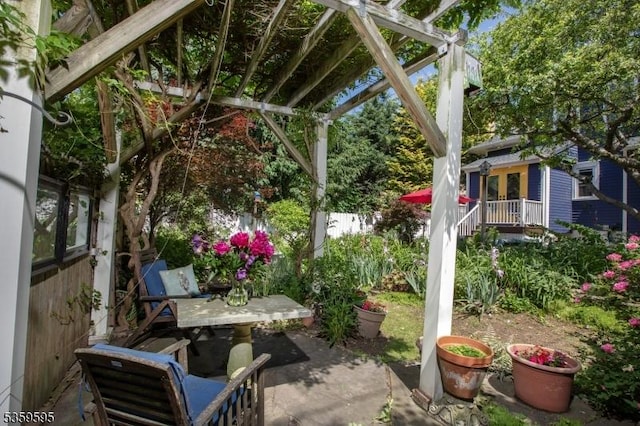8 S Main St, Stockton Boro, NJ 08559 - view of patio / terrace featuring outdoor dining area