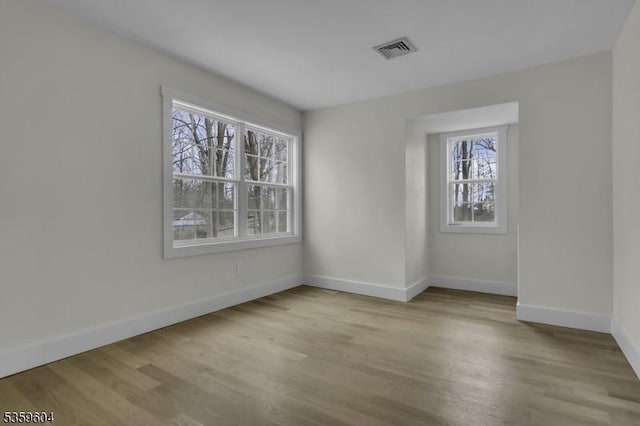 129 Sandy Ridge Rd, Delaware Twp, NJ 08559 - spare room featuring plenty of natural light, baseboards, and wood finished floors