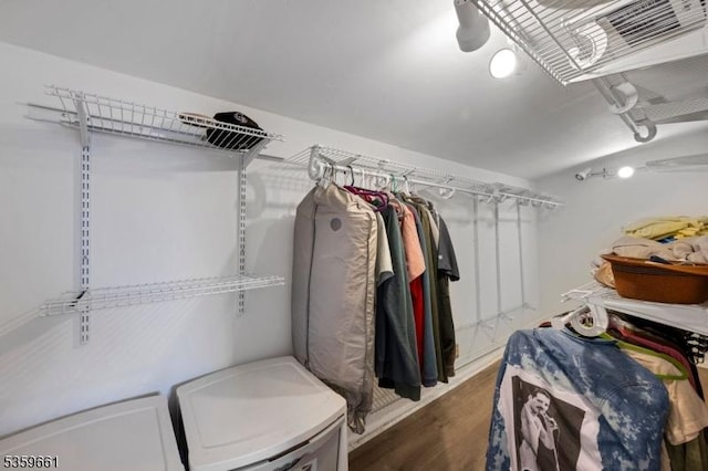 46 Sunrise Ter, Cedar Grove Twp, NJ 07009 - spacious closet with wood finished floors