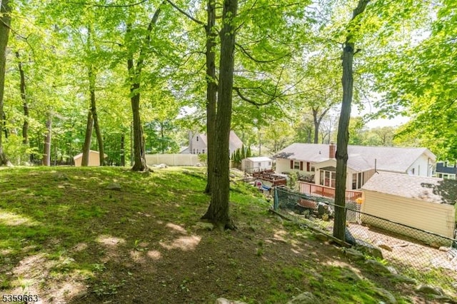 580 Eric Ln, Mount Arlington Boro, NJ 07850 - view of yard