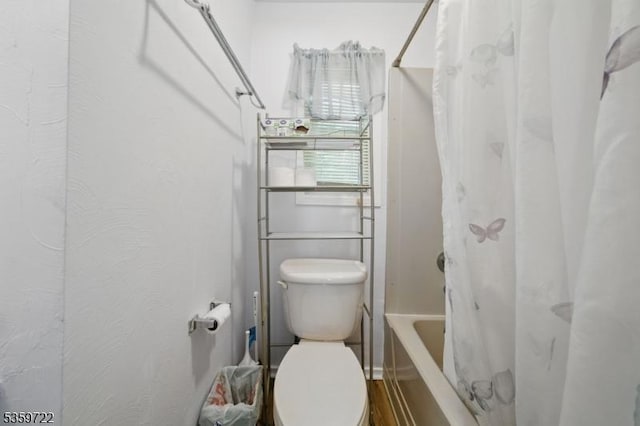 4 Erie Ave, Rockaway Twp, NJ 07866 - full bath with toilet and shower / bath combo with shower curtain