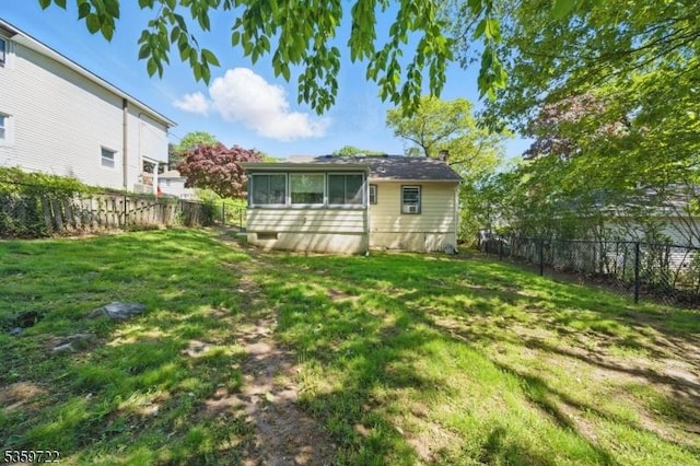 4 Erie Ave, Rockaway Twp, NJ 07866 - back of house with a chimney