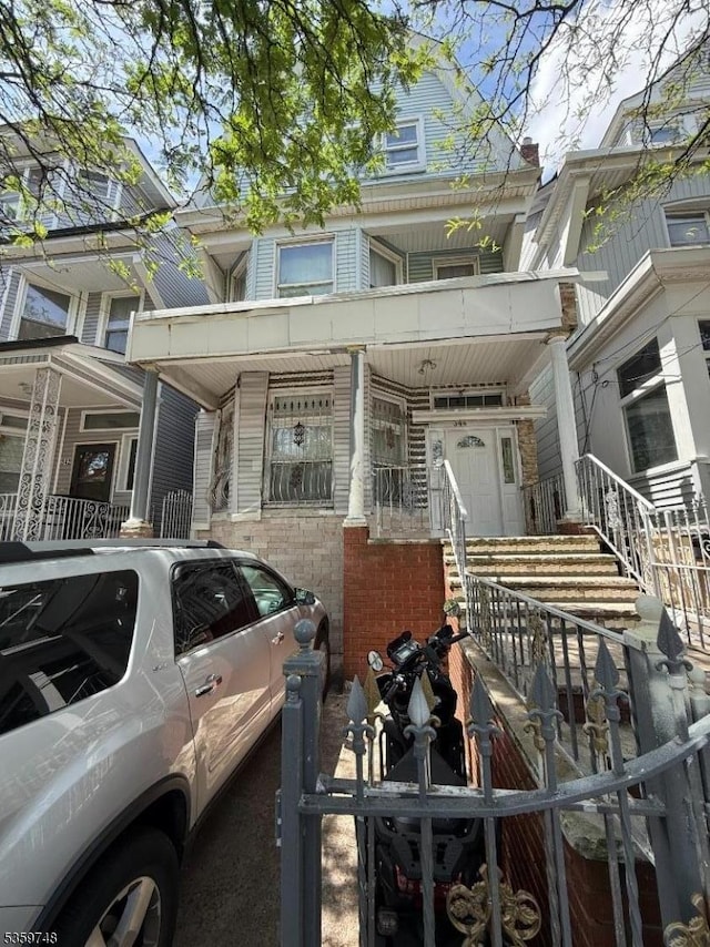 344 Clifton Ave, Newark City, NJ 07104 - view of townhome / multi-family property