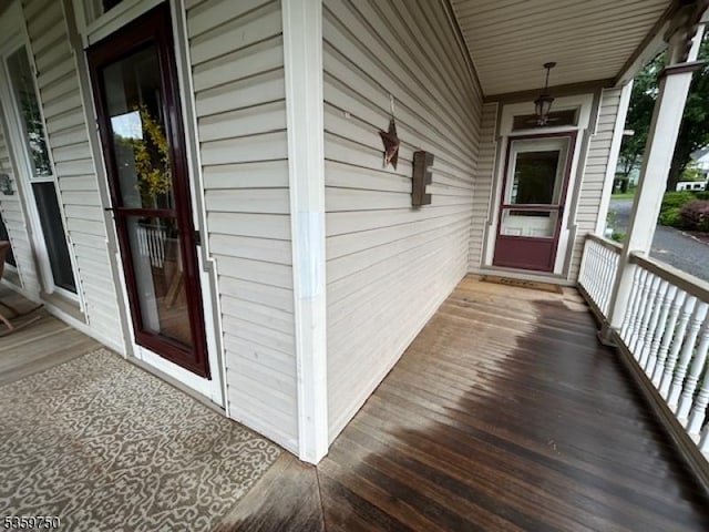 9 Maple St, Lebanon Boro, NJ 08833 - view of porch