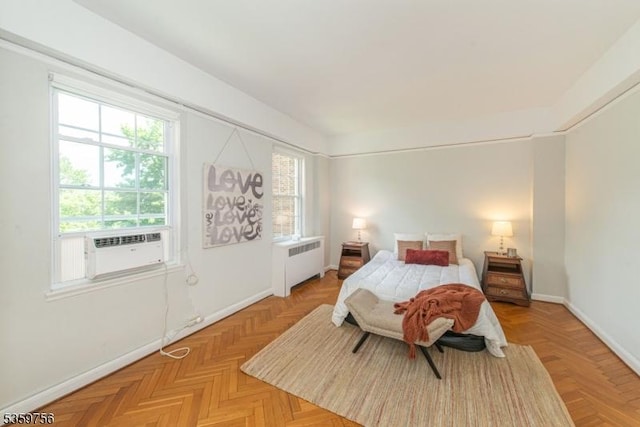 10 Crestmont Rd Unit 3F, Montclair Twp, NJ 07042 - bedroom with radiator and baseboards