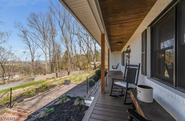 192 Mountain Rd, Pohatcong Twp, NJ 08865 - view of porch
