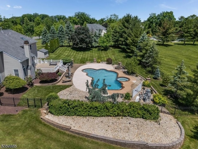 28 Lavada Ln, Raritan Twp, NJ 08551 - view of swimming pool featuring a patio area