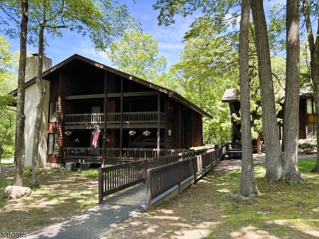 25 Osprey Cg310, Allamuchy Twp, NJ 07840 - chalet / cabin featuring a chimney
