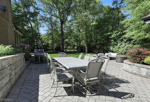 24 Partridge Run, Montvale Boro, NJ 07645 - view of patio featuring outdoor dining space and outdoor lounge area