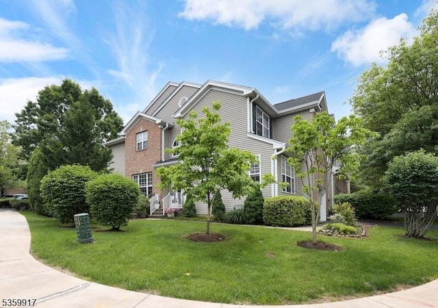 14 Coolidge Way, Montgomery Twp, NJ 08540 - view of front of house featuring a front yard