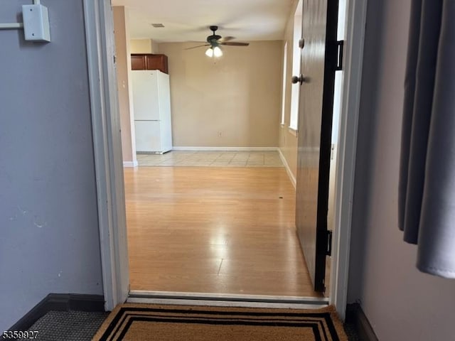 1001 Unicorn Way Unit D2, Clifton City, NJ 07011 - corridor featuring light wood finished floors and baseboards