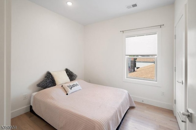27 Leonard St Unit 2, Jersey City, NJ 07307 - bedroom featuring wood finished floors and recessed lighting
