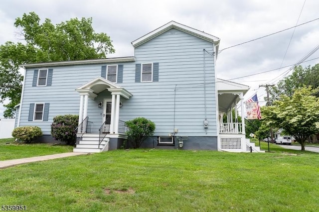 61 Park Ave, Flemington Boro, NJ 08822 - view of front facade featuring a front yard