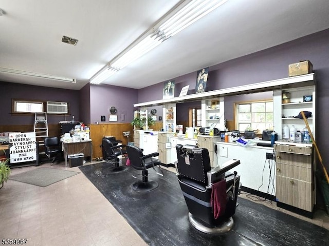 307 W Union Ave, Bound Brook Boro, NJ 08805 - garage featuring a wall unit AC