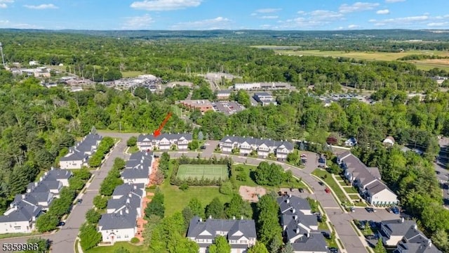 3 River Birch Cir, Montgomery Twp, NJ 08540 - view of property location with a heavily wooded area and nearby suburban area