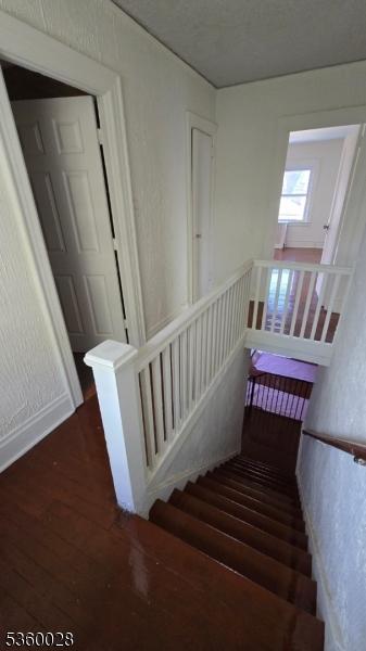 152 Ivy St, Newark City, NJ 07106 - stairs with wood finished floors
