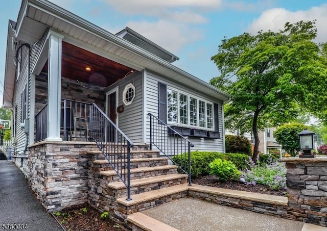 6 Maple Ave, West Orange Twp, NJ 07052 - view of front of property featuring stairway