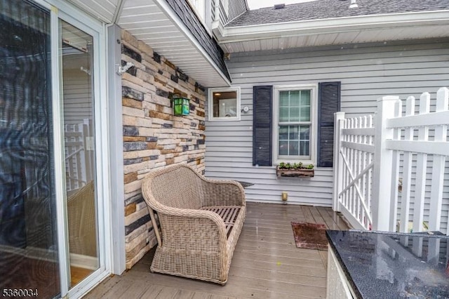 6 Maple Ave, West Orange Twp, NJ 07052 - view of deck