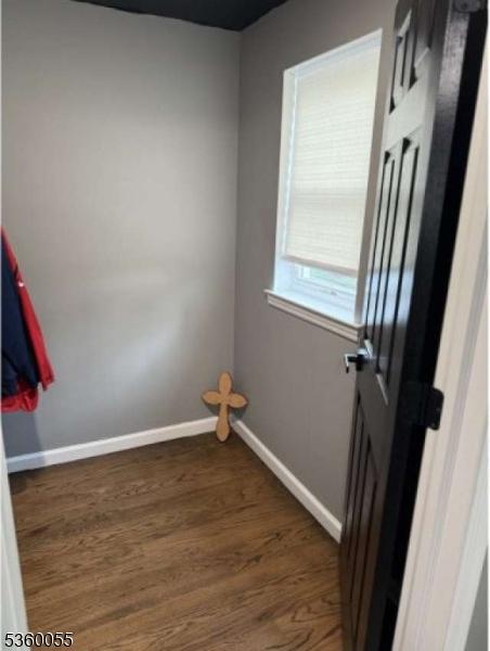 284 W Webster Ave, Roselle Park Boro, NJ 07204 - spare room featuring wood finished floors and baseboards