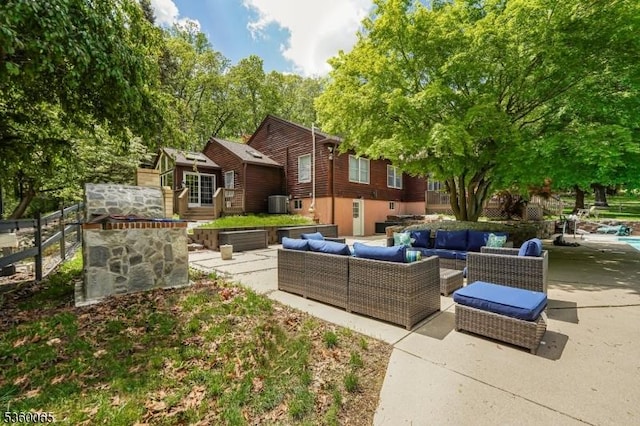 26 Danville Mountain Rd, Liberty Twp, NJ 07838 - surrounding community featuring outdoor lounge area and a patio area