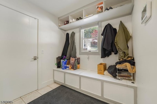 26 Danville Mountain Rd, Liberty Twp, NJ 07838 - mudroom featuring light tile patterned floors