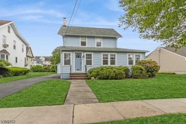 405 High St, Cranford Twp, NJ 07016 - traditional-style home with a front lawn