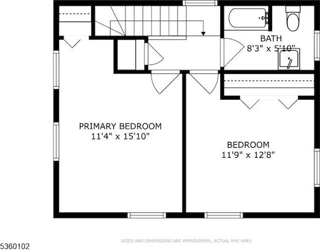 405 High St, Cranford Twp, NJ 07016 - floor plan / room layout