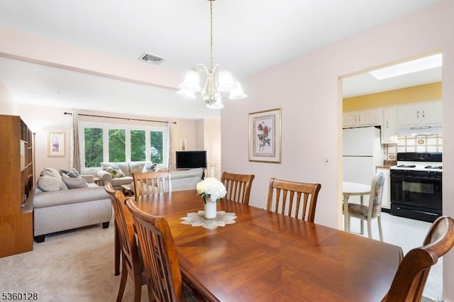 54 Pitman Rd, Parsippany-Troy Hills Twp, NJ 07054 - dining room with a chandelier