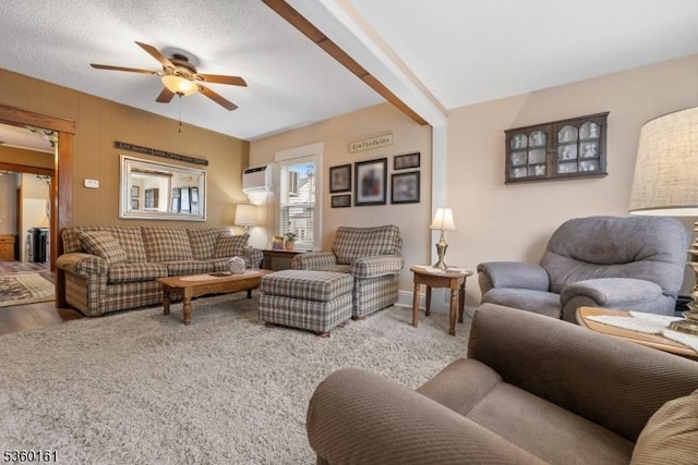 10 Byron Pl, Clifton City, NJ 07011 - living area with ceiling fan and wood finished floors