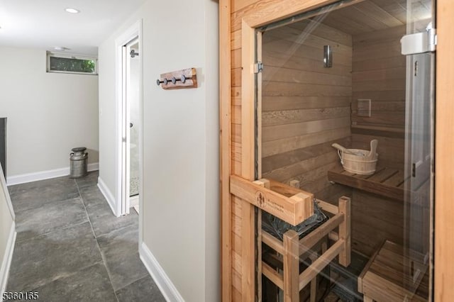 760 Rosemont Ringoes Rd, Delaware Twp, NJ 08559 - relaxing sauna with baseboards and recessed lighting