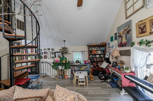 760 Rosemont Ringoes Rd, Delaware Twp, NJ 08559 - interior space with a ceiling fan