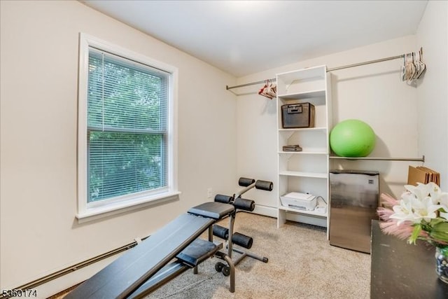 4 Alfred Way, Hopatcong Boro, NJ 07843 - exercise room featuring carpet