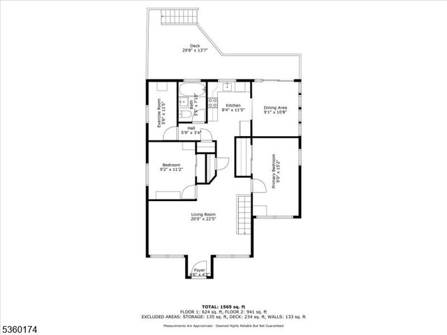 4 Alfred Way, Hopatcong Boro, NJ 07843 - property floor plan
