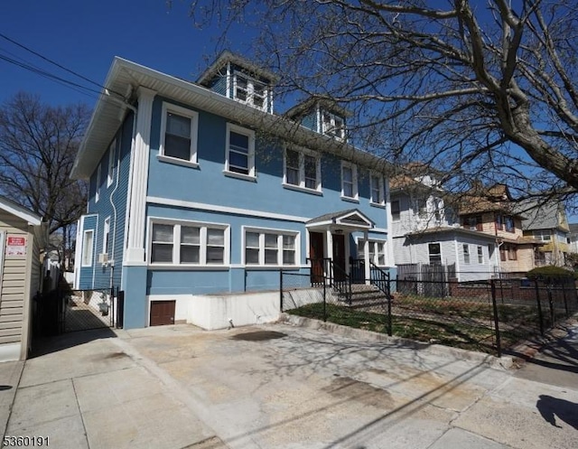257 Lincoln Ave, Elizabeth City, NJ 07208 - traditional style home featuring stucco siding
