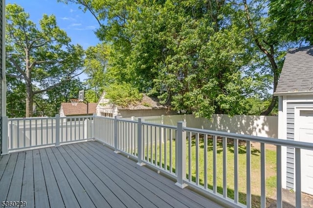 254 Springfield Ave, Rutherford Boro, NJ 07070 - view of wooden terrace
