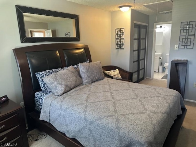 8 Bristol Dr, North Brunswick Twp, NJ 08902 - carpeted bedroom with attic access, ensuite bath, and baseboards