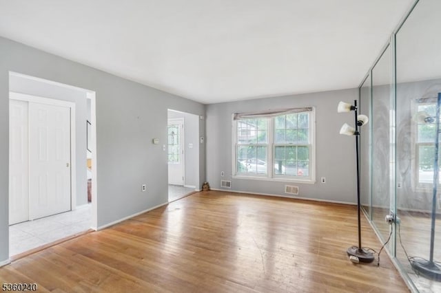 712 Kaminski Dr, Rahway City, NJ 07065 - unfurnished room with light wood-style floors and baseboards