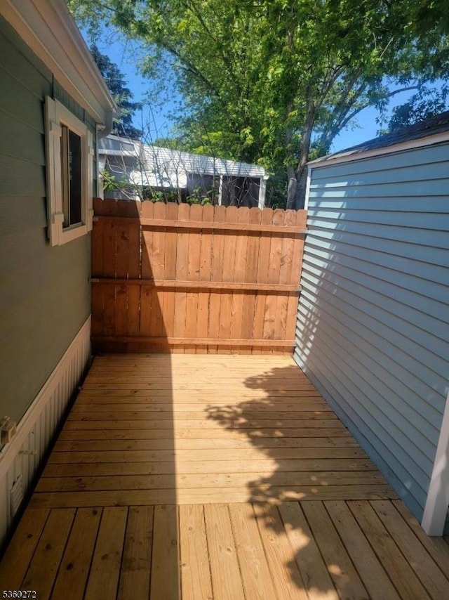 131 Douglas Dr, Jackson Twp, NJ 08527 - view of wooden terrace