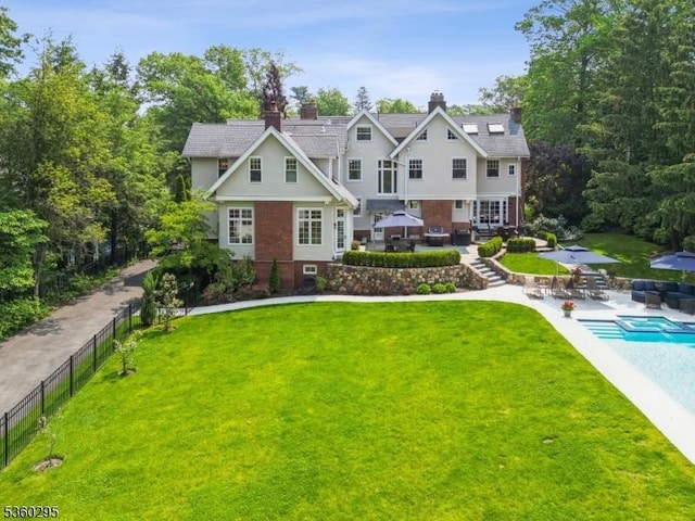 66 Fernwood Rd, Summit City, NJ 07901 - back of house with a patio