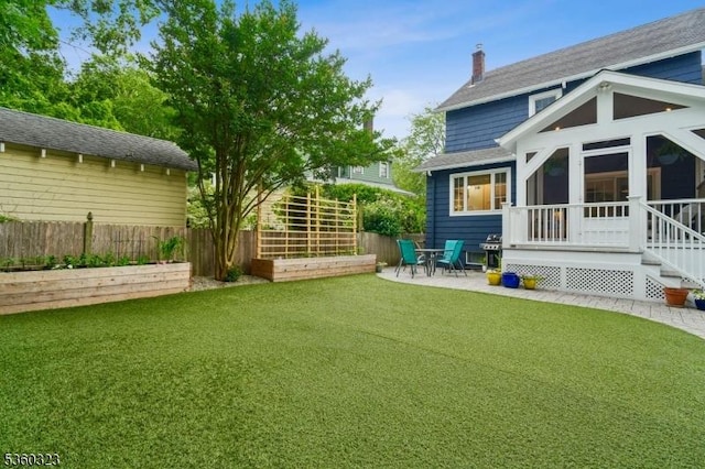 51 S Pierson Rd, Maplewood Twp, NJ 07040 - view of yard featuring a patio