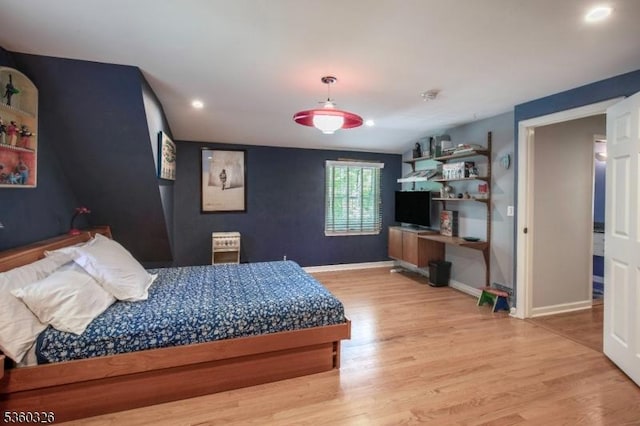 93 Cherry Ln, Bernards Twp, NJ 07920 - bedroom featuring wood finished floors and recessed lighting