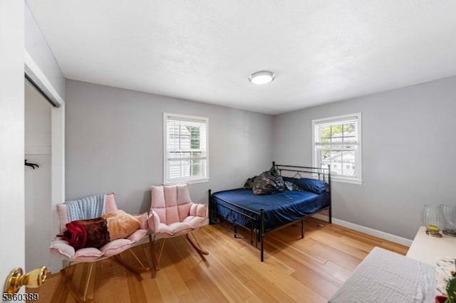 896 Maurice Ave, Rahway City, NJ 07065 - bedroom featuring light wood-style flooring and baseboards