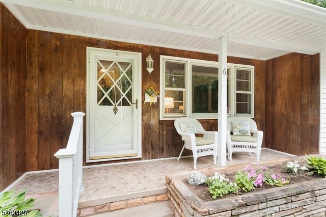 6 Evergreen Pl, Washington Twp, NJ 07840 - view of exterior entry featuring a porch